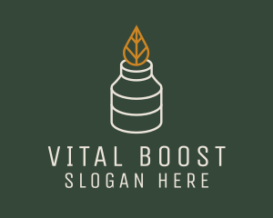 Natural Organic Bottle logo