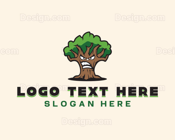 Sustainable Eco Tree Logo