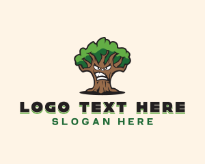 Sustainable Eco Tree logo