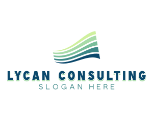 Generic Consultant Wave logo design