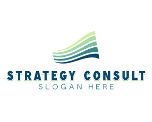 Generic Consultant Wave logo design