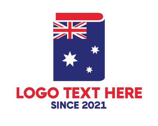 Australia Flag Book logo