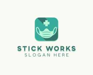 Face Mask Medical  logo design