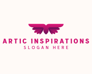 Holistic Angel Wings logo design