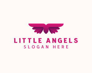 Holistic Angel Wings logo design