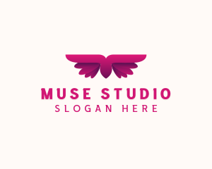 Holistic Angel Wings logo design