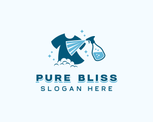 Clothes Fabric Spray logo design