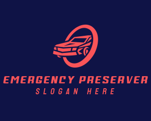 Red Car Mechanic logo design