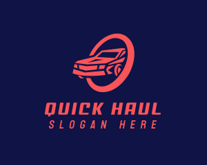 Red Car Mechanic logo design