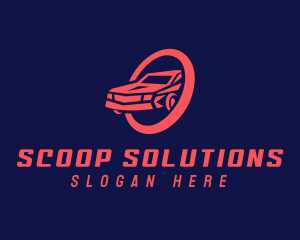 Red Car Mechanic logo design