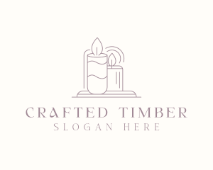 Candle Wax Decoration logo design