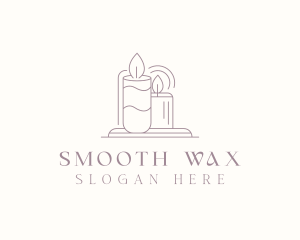 Candle Wax Decoration logo design