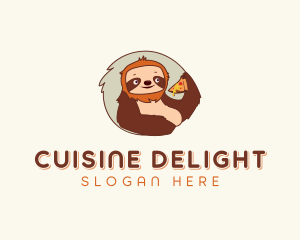 Sloth Gastropub Pizza  logo design