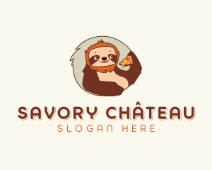 Sloth Gastropub Pizza  logo design