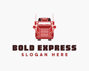 Truck Delivery Express  logo design