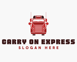 Truck Delivery Express  logo design