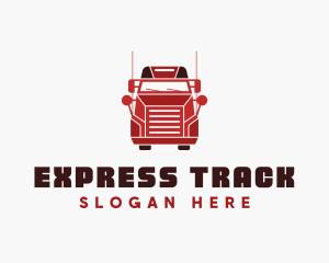 Truck Delivery Express  logo design