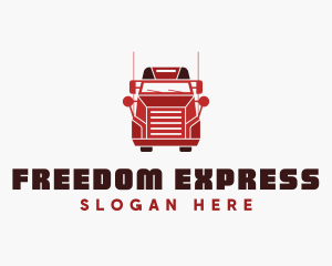 Truck Delivery Express  logo design