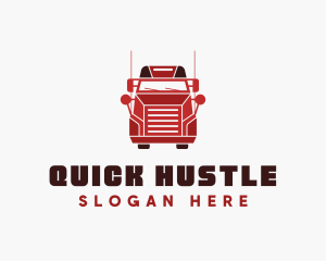 Truck Delivery Express  logo design