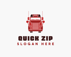 Truck Delivery Express  logo design