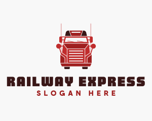 Truck Delivery Express  logo design