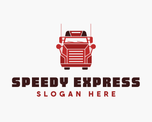 Truck Delivery Express  logo design