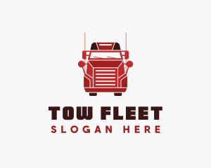 Truck Delivery Express  logo design