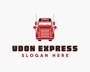 Truck Delivery Express  logo design