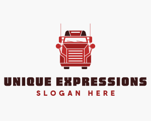 Truck Delivery Express  logo design