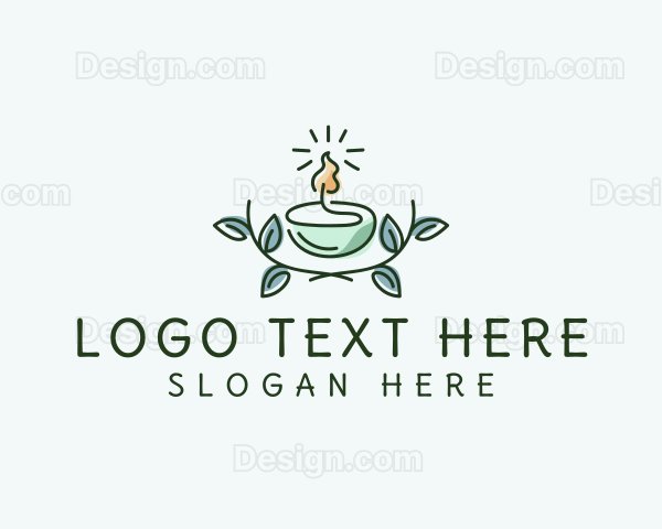 Candle Leaf Light Logo