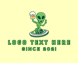 Martian Alien Beer  logo