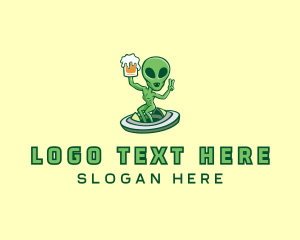 Martian Alien Beer  logo