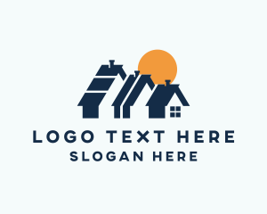 Village Roof Construction Logo