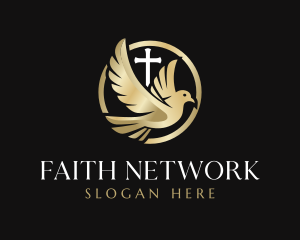 Faith Dove Cross logo