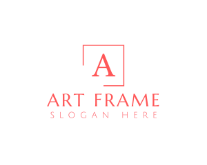 Classic Serif Frame logo design