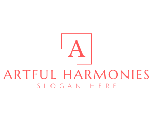 Classic Serif Frame logo