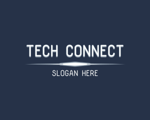 Tech Developer Wordmark logo design