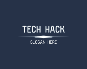 Tech Developer Wordmark logo design