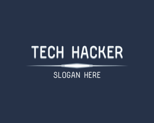 Tech Developer Wordmark logo design