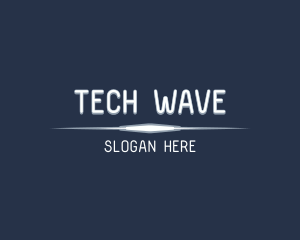 Tech Developer Wordmark logo design