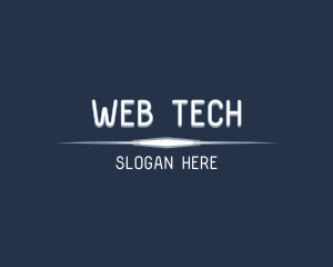 Tech Developer Wordmark logo design