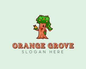 Orange Tree Garden logo design