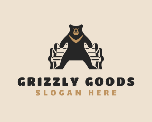 Grizzly Bear Bench logo