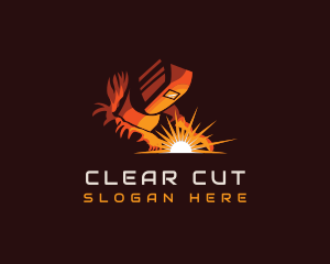 Welder Industrial Forge logo design