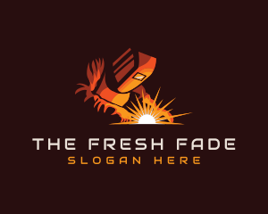 Welder Industrial Forge logo design