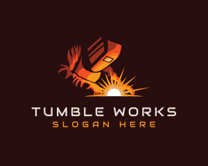 Welder Industrial Forge logo design