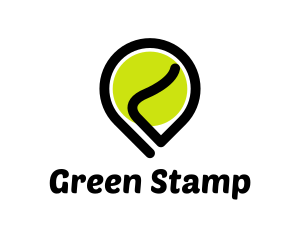 Green Ball Location logo design