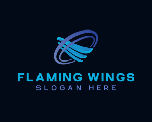 Wind Cooling Ventilation  logo design