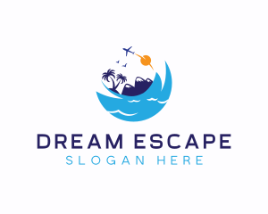 Travel Sea Vacation logo