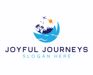Travel Sea Vacation logo